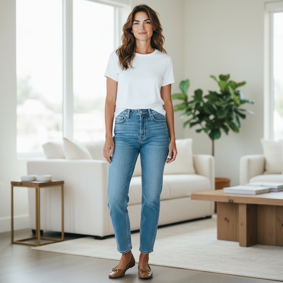 Vionic Camel Leather Loafers with Bow - Picture 2 of 4